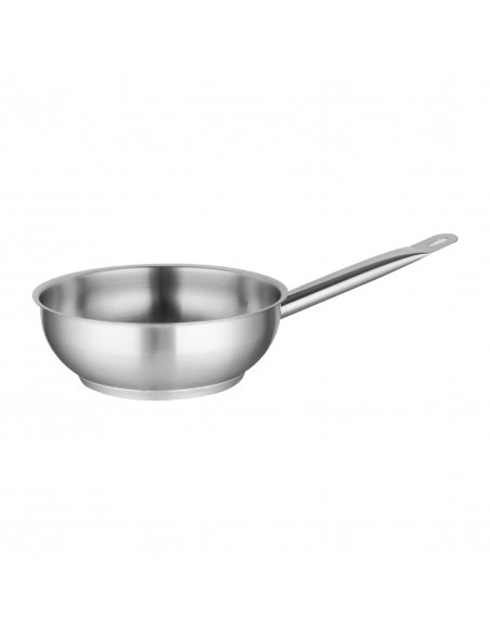 Vogue Stainless Steel Saute Pan 240mm