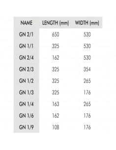 Cambro Polycarbonate 1/4 Gastronorm Pan 65mm 2