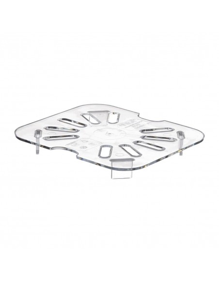 Cambro Polycarbonate 1/6 Gastronorm Pan Drain Shelf