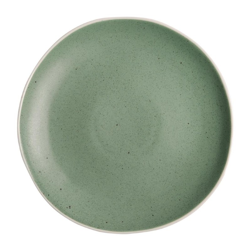 Olympia Chia Plates Green 270mm | DR800 | Next Day Catering