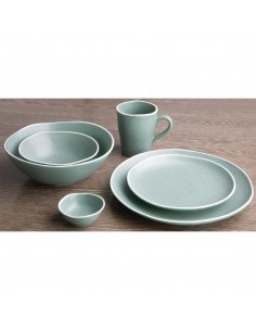 Olympia Chia Deep Bowls Green 210mm 2