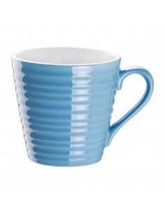 Olympia Caf Aroma Mugs Blue 340ml