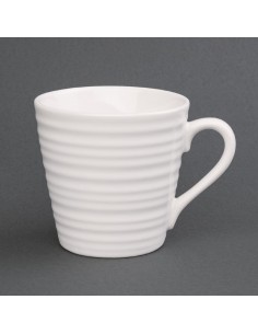 Olympia Caf Aroma Mugs White 340ml