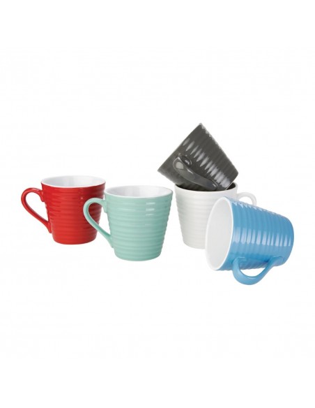 Olympia Caf Aroma Mugs White 340ml