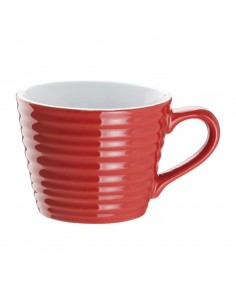 Olympia Caf Aroma Mugs Red 230ml