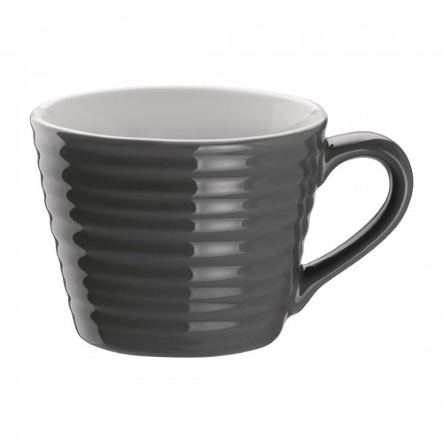 Olympia Caf Aroma Mugs Charcoal 230ml