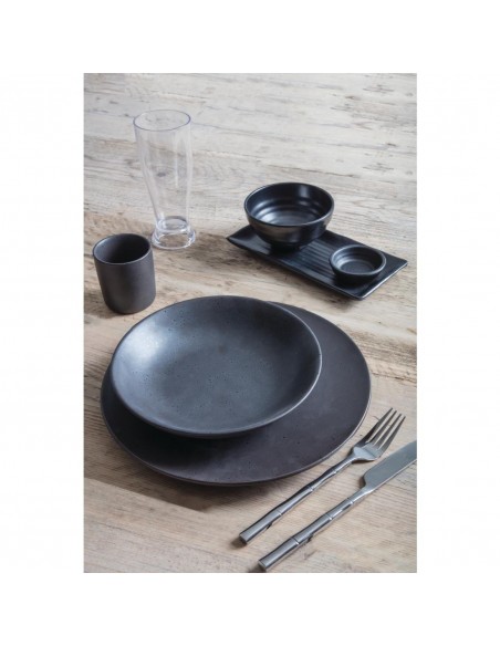 Kristallon Fusion Melamine Rectangular Platters Small 216mm