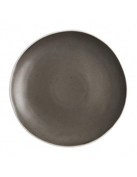 Olympia Chia Plates Charcoal 270mm