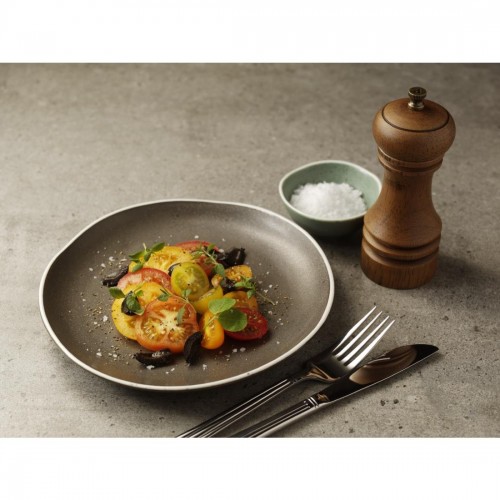 Olympia Chia Plates Charcoal 270mm
