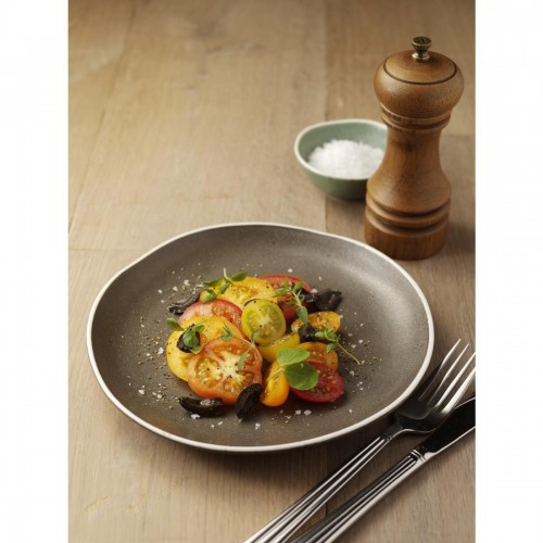 Olympia Chia Plates Charcoal 270mm