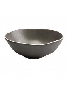 Olympia Chia Deep Bowls Charcoal 210mm