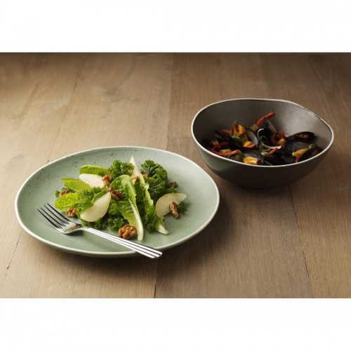 Olympia Chia Deep Bowls Charcoal 210mm