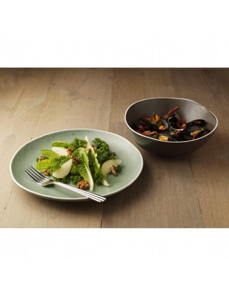 Olympia Chia Deep Bowls Charcoal 210mm