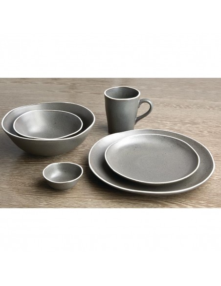 Olympia Chia Small Bowls Charcoal 155mm