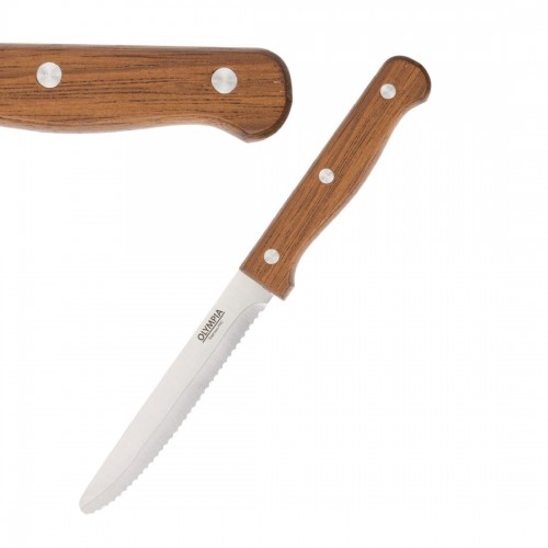 Olympia Rounded Steak Knives Wood