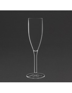 Kristallon Polycarbonate Champagne Flutes 210ml 2
