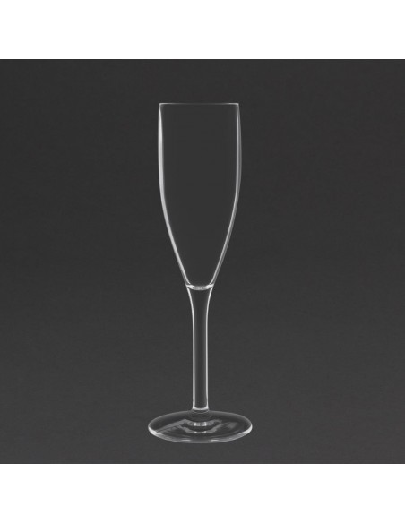 Kristallon Polycarbonate Champagne Flutes 210ml