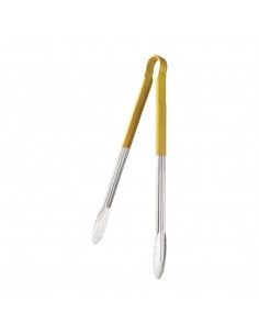 Vogue Colour Coded Serving Tong Yellow 405mm