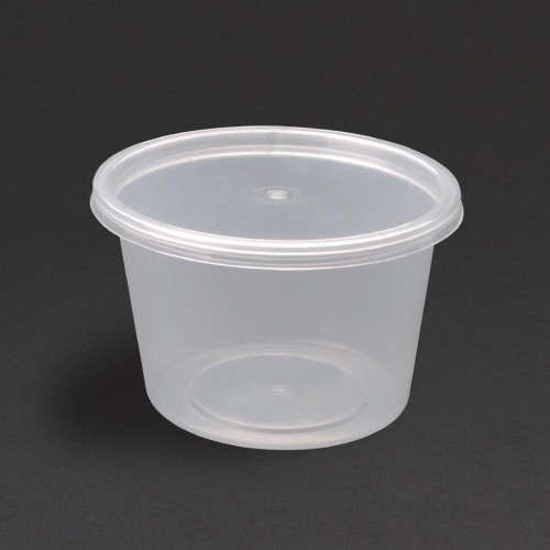Fiesta Polypropylene Round Portion Pots 100ml