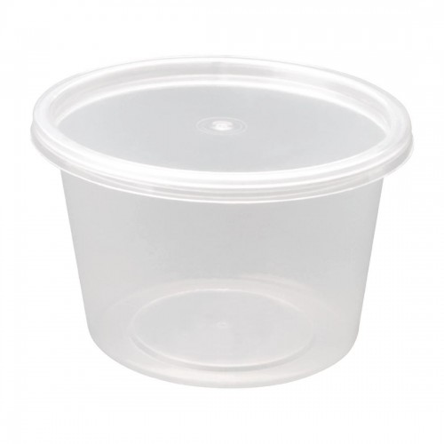 Fiesta Polypropylene Round Portion Pots 100ml