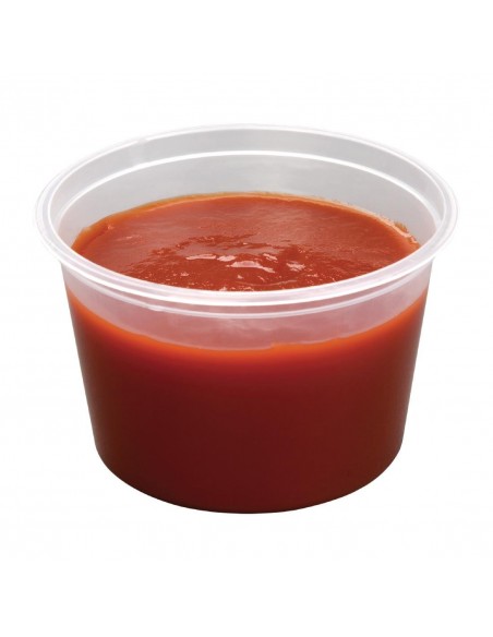 Fiesta Polypropylene Round Portion Pots 100ml