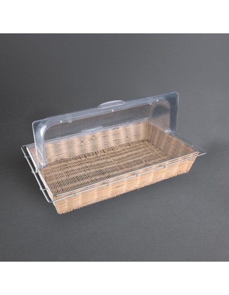 Olympia Polycarbonate Rolltop Cover GN 1/1