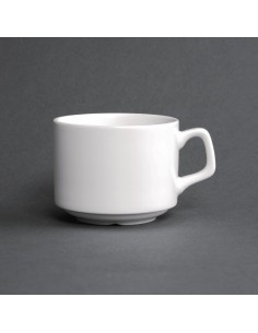 Lumina Fine China Stacking Cup 200ml