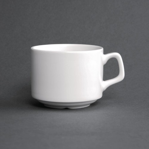 Lumina Fine China Stacking Cup 200ml