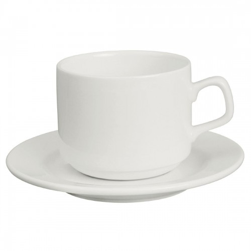 Lumina Fine China Stacking Cup 200ml
