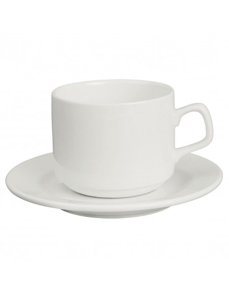 Lumina Fine China Stacking Cup 200ml