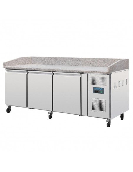 Polar Bakery Counter Fridge with Marble Work Surface