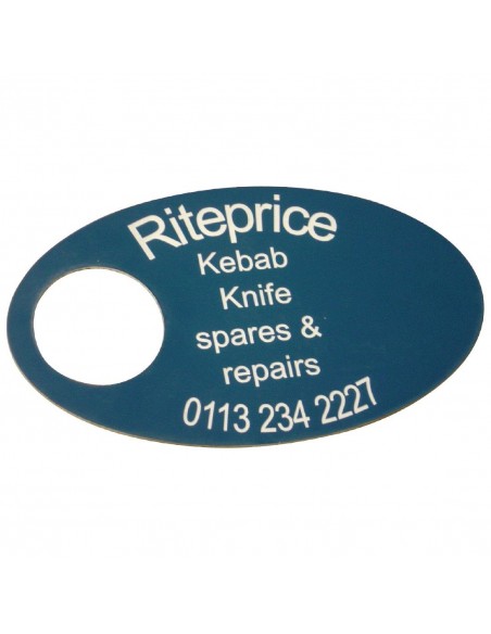 Heat Shield For Metal Kebab Knife