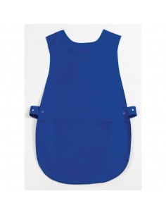 Whites Tabard With Pocket Royal Blue 2