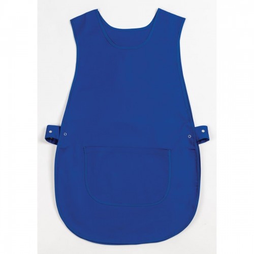 Whites Tabard With Pocket Royal Blue