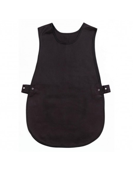 Whites Tabard With Pocket Black