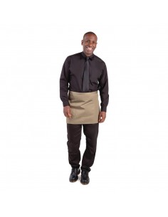 Whites Short Bistro Apron Olive