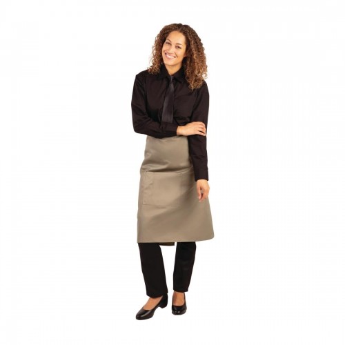 Whites Regular Bistro Apron Olive