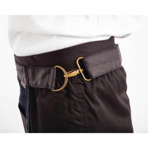 Chef Works Urban Indy Hipster Apron Navy Black