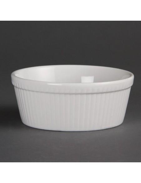 Olympia Whiteware Round Pie Dishes 134mm
