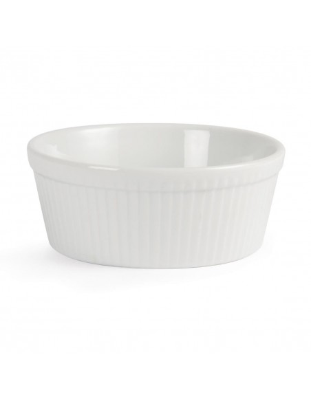 Olympia Whiteware Round Pie Dishes 134mm