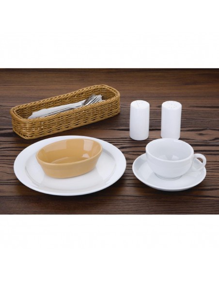 Olympia Earthenware Oval Pie Bowls 145mm