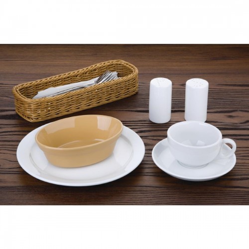 Olympia Earthenware Oval Pie Bowls 161x 116mm