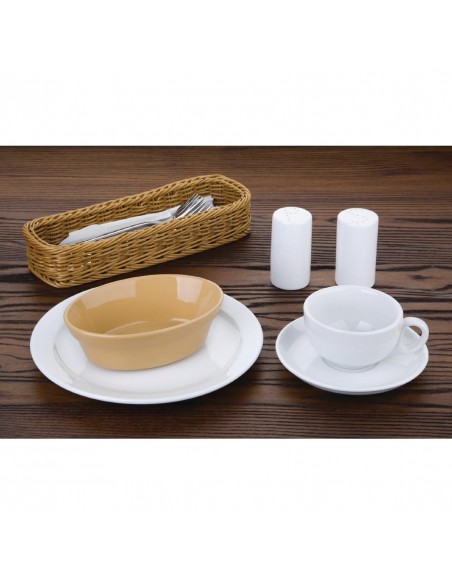 Olympia Earthenware Oval Pie Bowls 161x 116mm