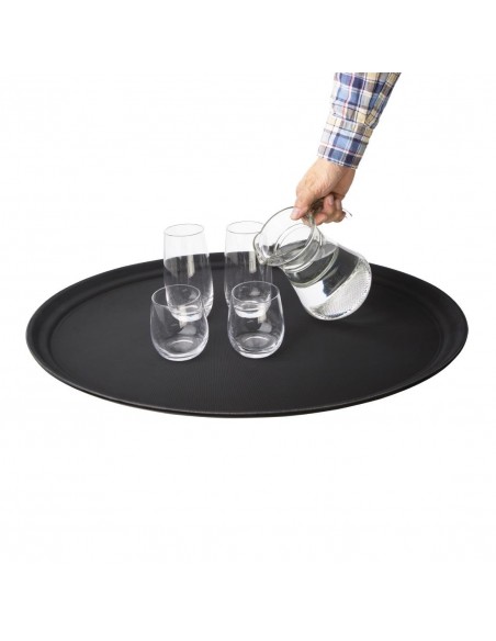 Oval Anti Slip Tray