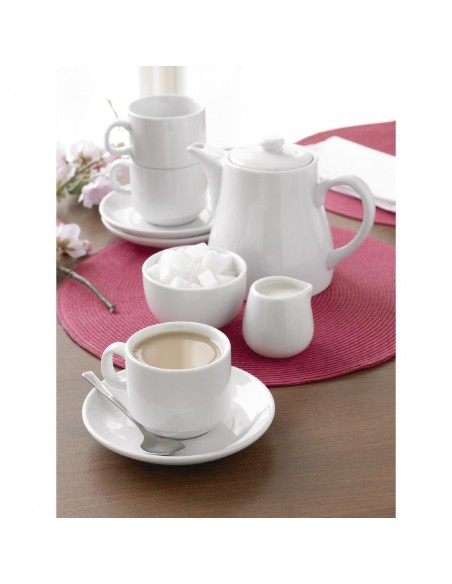 Olympia Whiteware Sugar Bowls 200ml 7oz