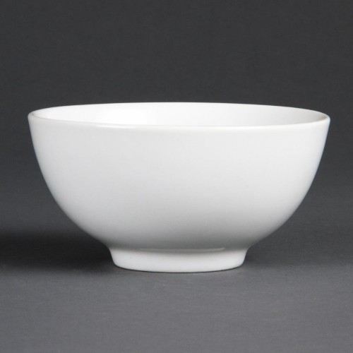 Olympia Whiteware Rice Bowls 130mm