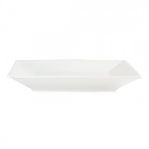 Olympia Whiteware Square Plates Wide Rim 250mm