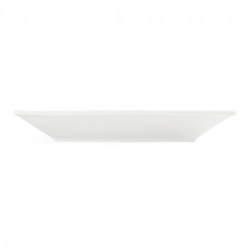 Olympia Whiteware Square Plates Wide Rim 250mm