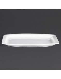 Olympia Whiteware Rectangular Plates 320mm 2