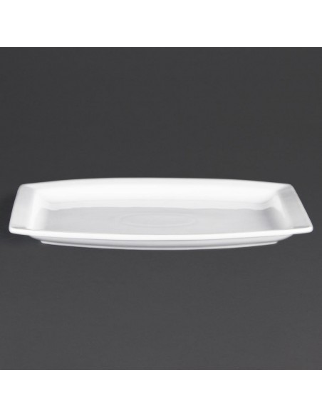 Olympia Whiteware Rectangular Plates 320mm